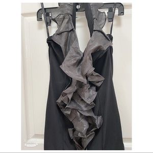 Perfect black dress for night club